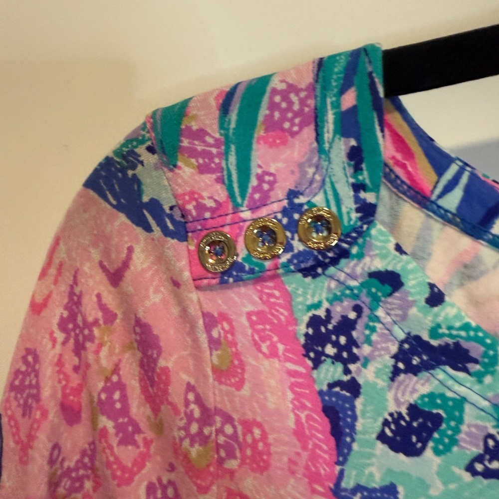 Lilly Pulitzer Pineapple Print Dress – Size Small - Picture 5 of 7